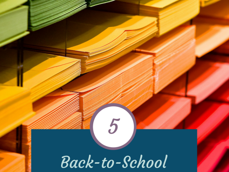 photo of paper, back to school tips